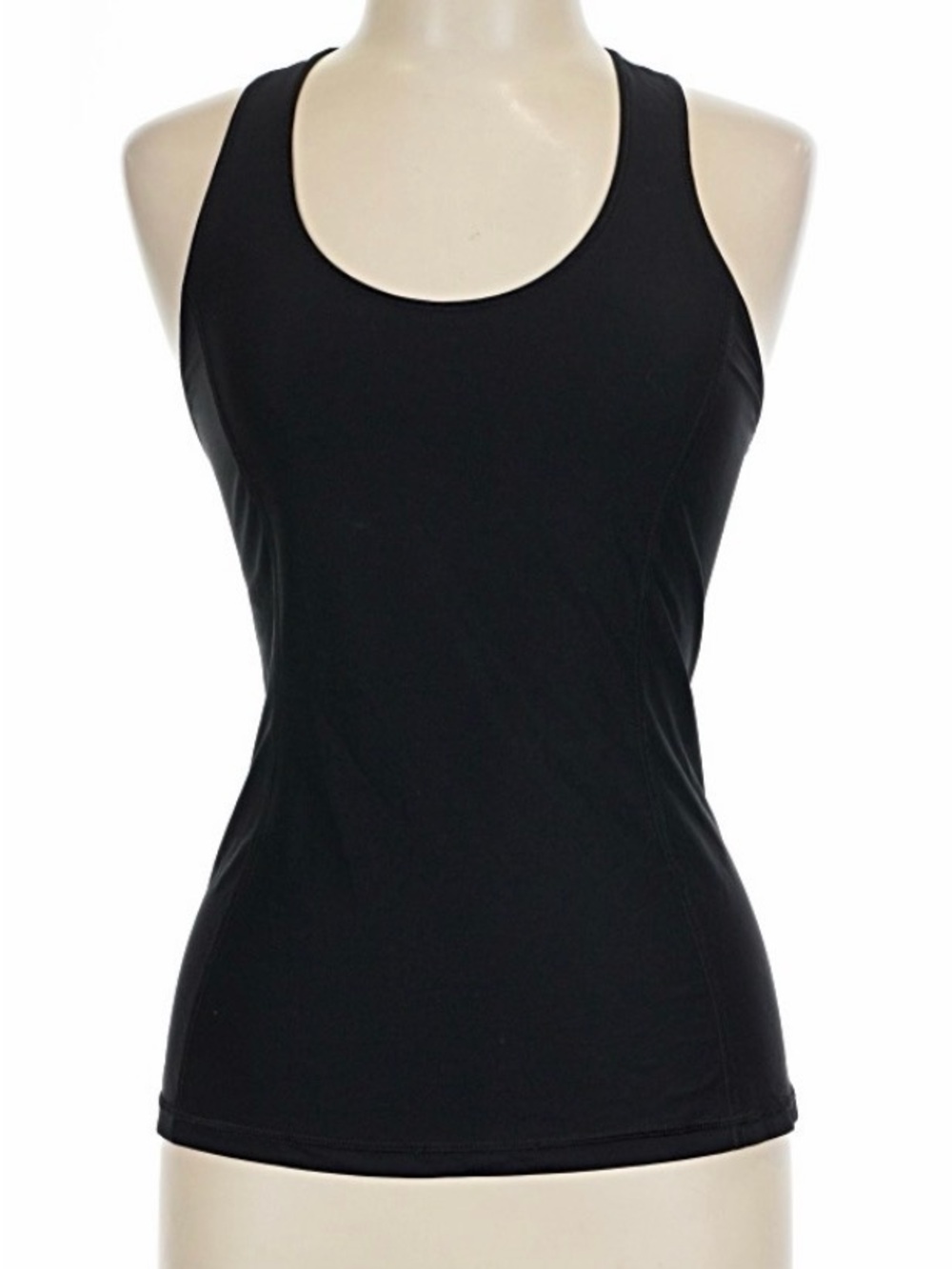lululemon Black Performance Tank with Reflective Logo & free tote